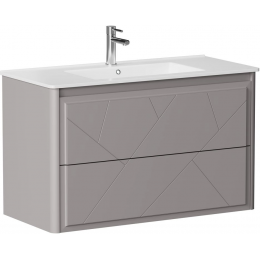 Тумба под раковину Allen Brau Paris 100 1.360002.PGM платина матовый