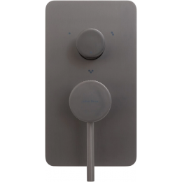 Смеситель для ванны Allen Brau Priority 5.31A11-MG серый