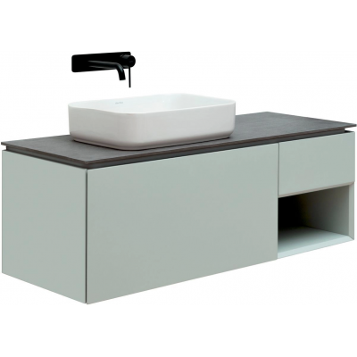 Тумба под раковину Allen Brau Infinity 120 1.21006.PWM L папирус матовый купить с доставкой. 100% Оригинал. Гарантия!