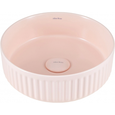 Раковина накладная Allen Brau Fantasy 35 4.11032.SM розовый купить с доставкой. 100% Оригинал. Гарантия!