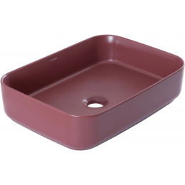 Раковина накладная Allen Brau Fantasy 50 4.11021.BD красный Раковина накладная Allen Brau Fantasy 50 4.11021.BD красный