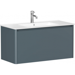 Тумба под раковину Allen Brau Gravity 100 1.370014.BGM синий матовый