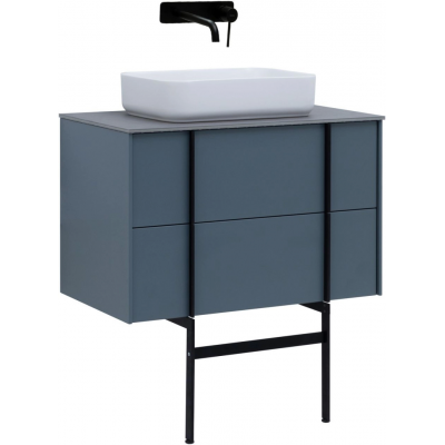 Тумба под раковину Allen Brau Reality 80 1.32005.BGM синий матовый купить с доставкой. 100% Оригинал. Гарантия!