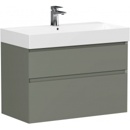 Тумба под раковину Allen Brau Infinity 85 1.210026.CGM олива матовый