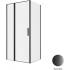 Душевой уголок Allen Brau Priority 100x80 черный купить с доставкой. 100% Оригинал. Гарантия!