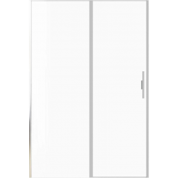 Душевая дверь в нишу Allen Brau Priority 140 см. профиль серебро, стекло прозрачное Душевая дверь в нишу Allen Brau Priority 140 см. профиль серебро, стекло прозрачное