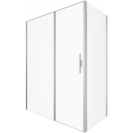 Душевой уголок Allen Brau Priority 160x80 серебро