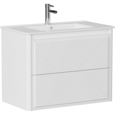 Тумба под раковину Allen Brau Paris 80 1.360001.WM белый матовый купить с доставкой. 100% Оригинал. Гарантия!