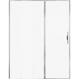 Душевая дверь в нишу Allen Brau Priority 160 см. профиль хром, стекло прозрачное Душевая дверь в нишу Allen Brau Priority 160 см. профиль хром, стекло прозрачное