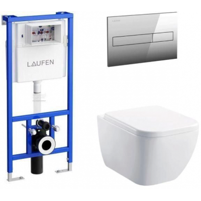 Комплект унитаз с инсталляцией, кнопкой и сиденьем микролифт Allen Brau Infinity 00316505 купить с доставкой. 100% Оригинал. Гарантия!