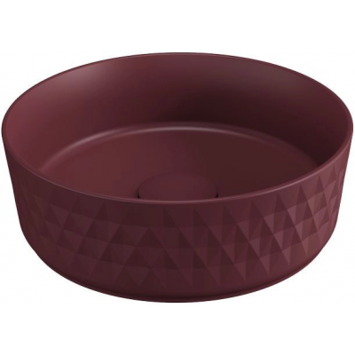 Раковина накладная Allen Brau Fantasy 35 4.11033.BD красный купить с доставкой. 100% Оригинал. Гарантия!