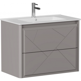 Тумба под раковину Allen Brau Paris 80 1.360001.PGM платина матовый