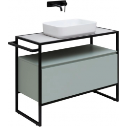 Тумба под раковину Allen Brau Priority 100 1.31003.PWM папирус матовый