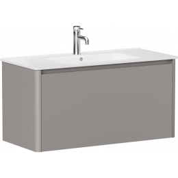 Тумба под раковину Allen Brau Gravity 100 1.370014.PGM платина матовый