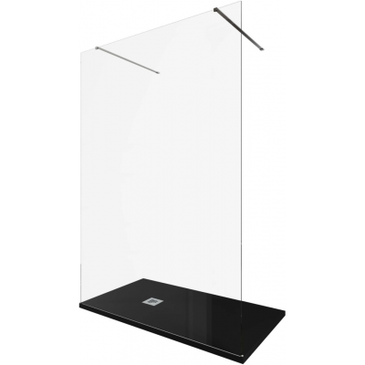 Душевая перегородка Allen Brau Infinity 140 см. профиль серебро, стекло прозрачное купить с доставкой. 100% Оригинал. Гарантия!