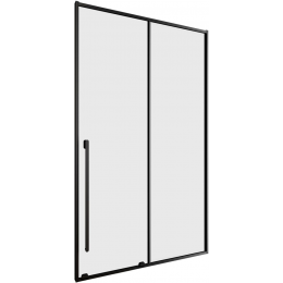 Душевая дверь в нишу Allen Brau Fantasy 120 см. профиль черный, стекло прозрачное Душевая дверь в нишу Allen Brau Fantasy 120 см. профиль черный, стекло прозрачное