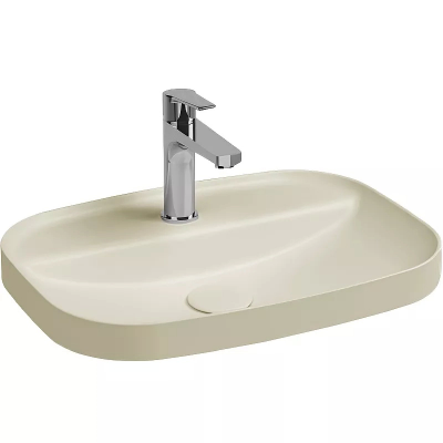 Раковина накладная Allen Brau Fantasy 55 4.11034.IV бежевый купить с доставкой. 100% Оригинал. Гарантия!