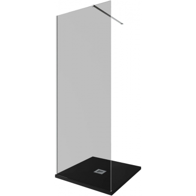 Душевая перегородка Allen Brau Infinity 80 см. профиль серебро, стекло прозрачное купить с доставкой. 100% Оригинал. Гарантия!