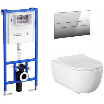 Комплект унитаз с инсталляцией, кнопкой и сиденьем микролифт Allen Brau Priority 00316508 купить с доставкой. 100% Оригинал. Гарантия!