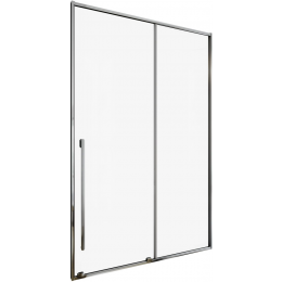Душевая дверь в нишу Allen Brau Fantasy 130 см. профиль хром, стекло прозрачное Душевая дверь в нишу Allen Brau Fantasy 130 см. профиль хром, стекло прозрачное