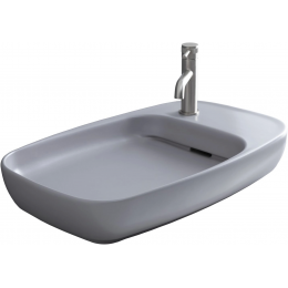 Раковина накладная Allen Brau Liberty 70 4.32012.AN Серый