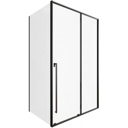 Душевой уголок Allen Brau Fantasy 130x80 черный