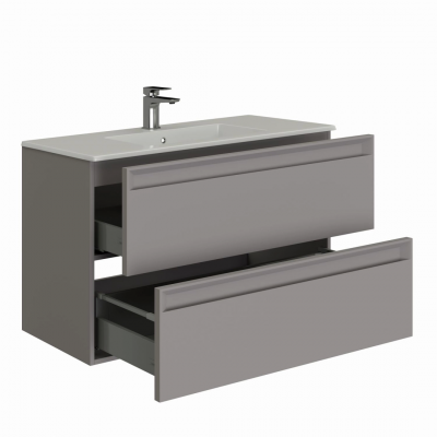 Тумба под раковину Allen Brau Eclipse 100 1.E1003.PGM 2.0 платина матовый купить с доставкой. 100% Оригинал. Гарантия!