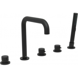 Смеситель на борт ванны Allen Brau Priority 5.31007-31 черный Смеситель на борт ванны Allen Brau Priority 5.31007-31 черный