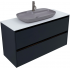 Тумба под раковину Allen Brau Activity 120 1.34007.AM антрацит матовый/черный браш купить с доставкой. 100% Оригинал. Гарантия!