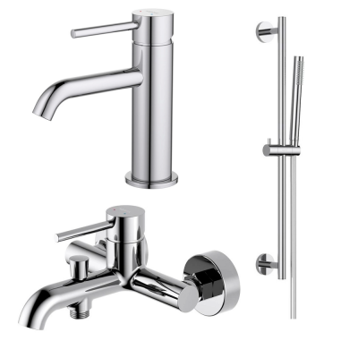 AQ1310CR ЕВРОПА смеситель для раковины 89, без донного клапана + AQ1340CR ЕВРОПА смеситель для ванны + AQ2012CR ЕВРОПА душевой гарнитур 1jet 65 см купить с доставкой. 100% Оригинал. Гарантия! AQ1310CR ЕВРОПА смеситель для раковины 89, без донного клапана + AQ1340CR ЕВРОПА смеситель для ванны + AQ2012CR ЕВРОПА душевой гарнитур 1jet 65 см купить с доставкой. 100% Оригинал. Гарантия!