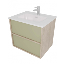 Тумба с раковиной Aquatek Либра 60 AQ66060-DO-GS шалфей зеленый Тумба с раковиной Aquatek Либра 60 AQ66060-DO-GS шалфей зеленый