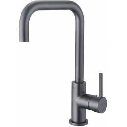 AQ1080BGM ВЕГА смеситель для кухни (квадратный излив), оружейная сталь AQ1080BGM ВЕГА смеситель для кухни (квадратный излив), оружейная сталь