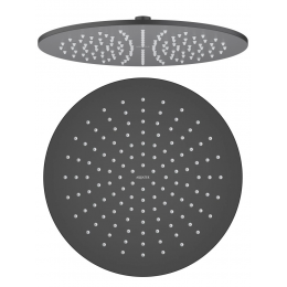 Круглый верхний душ 300*7 мм AQUATEK, матовый черный AQ2079MB