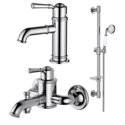 AQ1510CR КЛАССИК смеситель для раковины 72, без донного клапана + AQ1540CR КЛАССИК смеситель для ванны + AQ2020CR КЛАССИК душевой гарнитур 1jet 65 см купить с доставкой. 100% Оригинал. Гарантия! AQ1510CR КЛАССИК смеситель для раковины 72, без донного клапана + AQ1540CR КЛАССИК смеситель для ванны + AQ2020CR КЛАССИК душевой гарнитур 1jet 65 см купить с доставкой. 100% Оригинал. Гарантия!