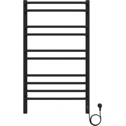 Полотенцесушитель электрический 500x900 Aquatek Пандора AQ EL RPC1090BL черный