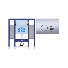 Инсталляция для подвесного унитаза для лиц с ограниченными возможностями Aquatek Sensor INSE-0000002.36 Инсталляция для подвесного унитаза для лиц с ограниченными возможностями Aquatek Sensor INSE-0000002.36