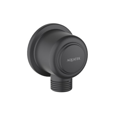 Шланговое подсоединение AQUATEK, матовый черный AQ2461MB КЛАССИК купить с доставкой. 100% Оригинал. Гарантия!