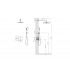 Set 3 в 1 душевой комплект AQUATEK AQ1272CR ОБЕРОН