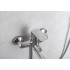 AQ1042CR ВЕГА смеситель для ванны с длинным изливом + AQ2011CR ВЕГА душевой гарнитур 3jet 73см