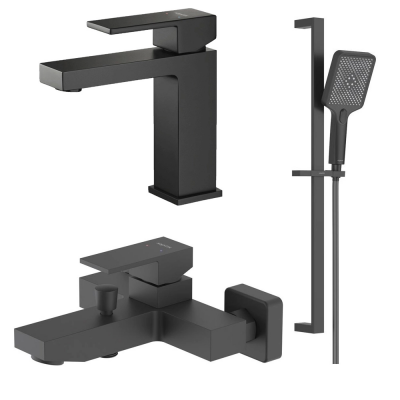 AQ1610MB ЛИБРА смеситель для раковины 114, без донного клапана, матовый черный + AQ1640MB ЛИБРА смеситель для ванны, матовый черный + AQ2019MB ЛИБРА душевой гарнитур 3jet 68 см, матовый черный купить с доставкой. 100% Оригинал. Гарантия! AQ1610MB ЛИБРА смеситель для раковины 114, без донного клапана, матовый черный + AQ1640MB ЛИБРА смеситель для ванны, матовый черный + AQ2019MB ЛИБРА душевой гарнитур 3jet 68 см, матовый черный купить с доставкой. 100% Оригинал. Гарантия!