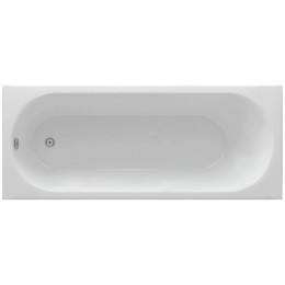Акриловая ванна Акватек Оберон 160x70 OBR160-0000020 с фронтальным экраном (слив слева, вклеенный каркас)