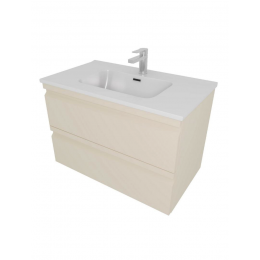 Тумба с раковиной Aquatek Вега 60 AQ77060-LC капучино светлый Тумба с раковиной Aquatek Вега 60 AQ77060-LC капучино светлый