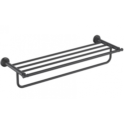 Полка для полотенец Aquatek Классик AQ4515MB черный купить с доставкой. 100% Оригинал. Гарантия!