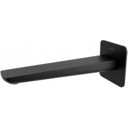 Излив для ванны 190 мм AQUATEK, матовый черный AQ1041MB ВЕГА