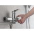 Смеситель для ванны с длинным изливом AQUATEK AQ1042CR ВЕГА
