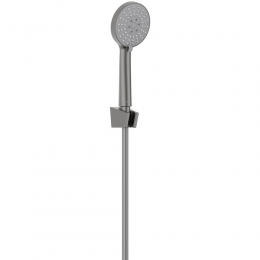 AQ2032BGM БЕТТА душевой набор 100 3 jet, оружейная сталь AQ2032BGM БЕТТА душевой набор 100 3 jet, оружейная сталь