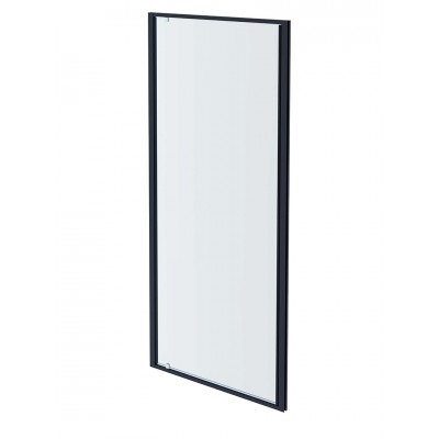 Душевая дверь в нишу распашная Aquatek 90 см. профиль оружейная сталь, стекло прозрачное купить с доставкой. 100% Оригинал. Гарантия!