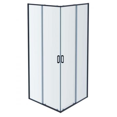 Душевой уголок Aquatek 100x100 AQ ARI KV 10020GM профиль оружейная сталь, стекло прозрачное купить с доставкой. 100% Оригинал. Гарантия!