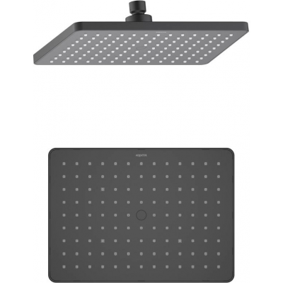 Прямоугольный верхний душ 260*188*68 мм AQUATEK, матовый черный AQ2087MB купить с доставкой. 100% Оригинал. Гарантия!