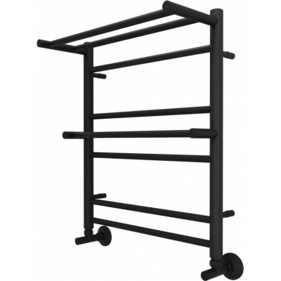 Полотенцесушитель водяной 500x600 Aquatek Альфа AQ RRP0760BL черный купить с доставкой. 100% Оригинал. Гарантия!